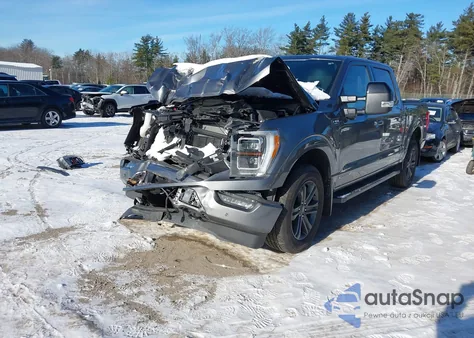 2023 Ford F-150 Lariat from USA, damaged, VIN 1FTFW1ED9PFD21147